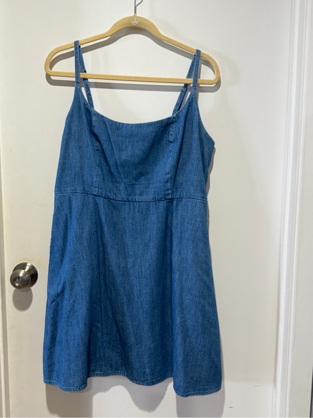 Old Navy Chambray Denim Sleeveless Sundress